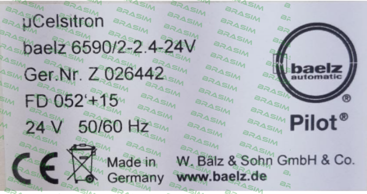 Baelz-6590/2 price