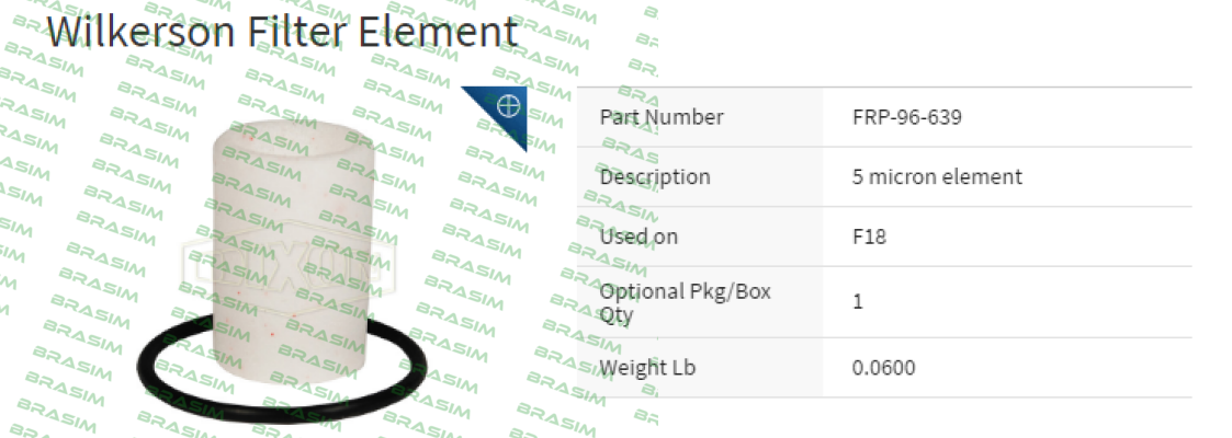 Wilkerson-FRP-96-639  price