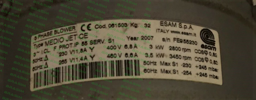 Esam-061503  Medio Jet 3,0kW 3 230/400V 50Hz 2" CE price