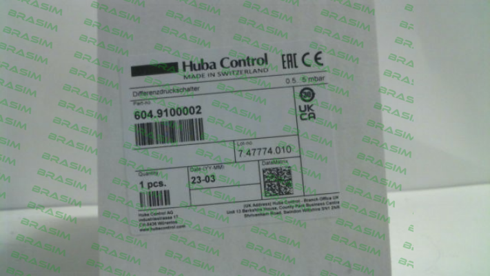 Huba Control-604.9100002 price