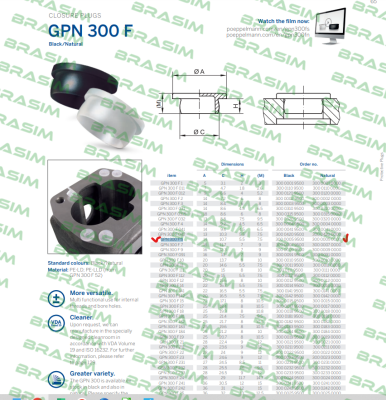 Poppelmann-GPN 300 F 5 PT price