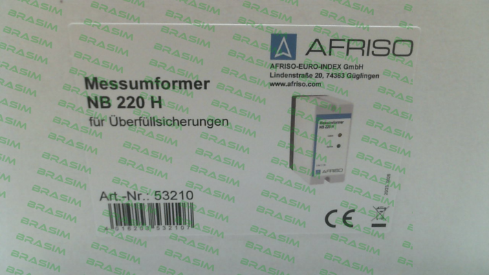 Afriso-NB 220 H 230V AC price