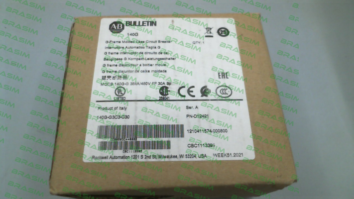 Allen Bradley (Rockwell)-140G-G3C3-C30 price