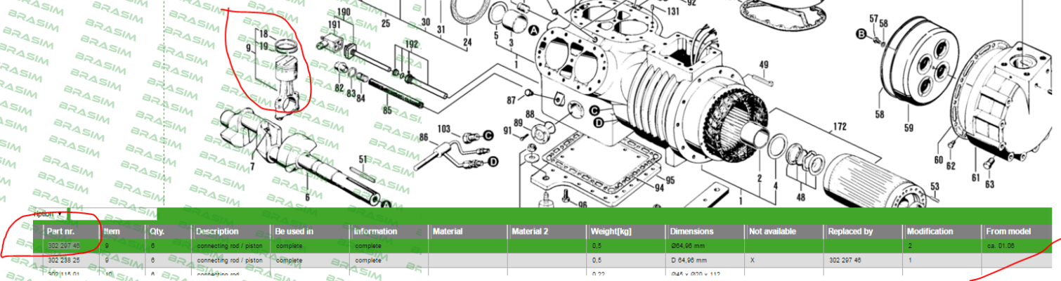 Bitzer-4J,6J 302 297 46  price