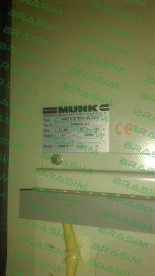 Munk-D380 G22/15000 WR-PWX Similar to Com. 239.402/01-01  price