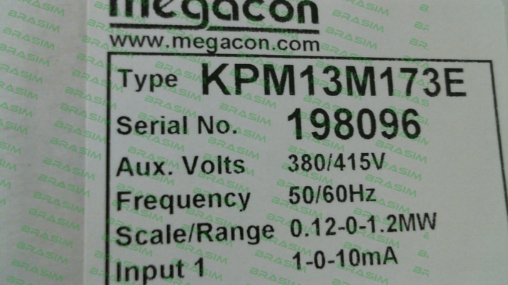 Megacon-KPM13M173E price