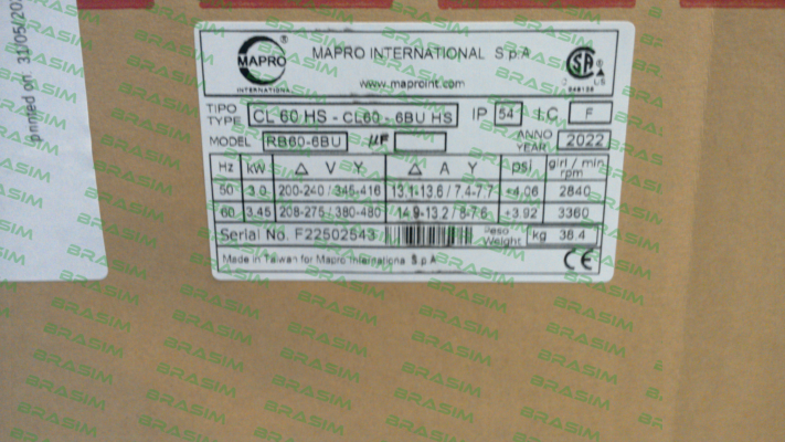 Mapro-CL 60 HS  kW3 TF price