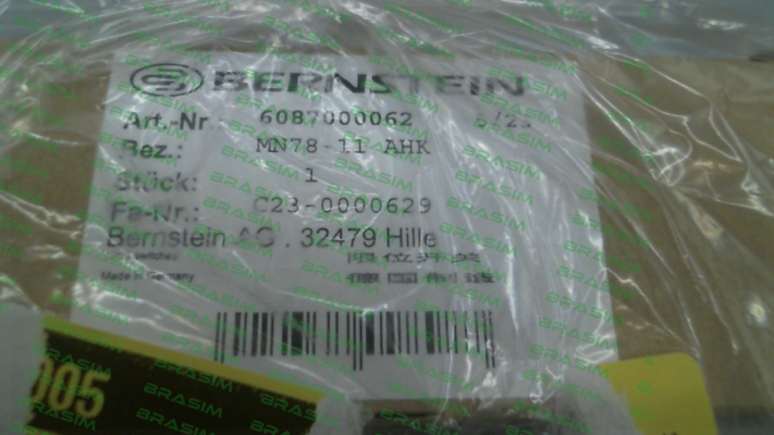 Bernstein-6087000062 / ＭN78-11AHK price