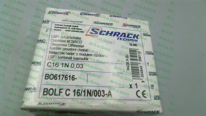 Schrack-BO617616 price