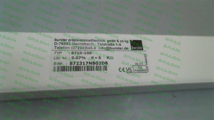 Burster-8710-100 price