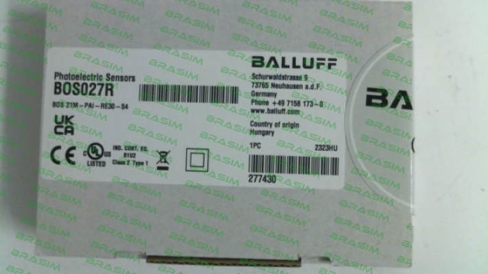 Balluff-BOS027R / BOS 21M-PAI-RE30-S4 price