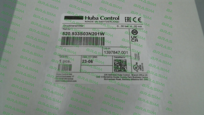 Huba Control-520.933S03N201W0 price