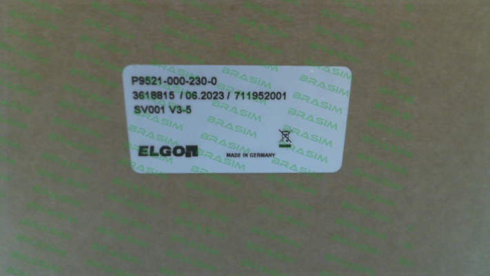 Elgo-P9521-000-230-0 price