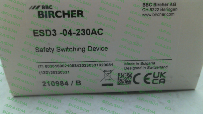 Bircher-ESD3-04-230AC price