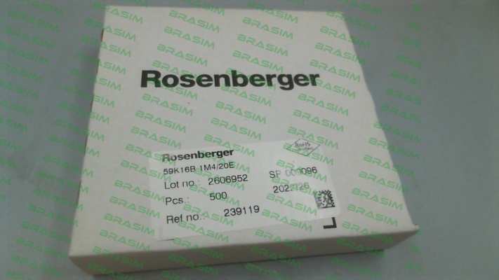 Rosenberg-59K16B-1M4/20E price