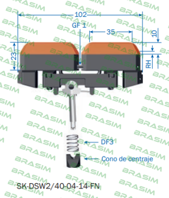 Vahle-0144059/03 / SK-DSW2/40VP-04-14-FN-R15 price