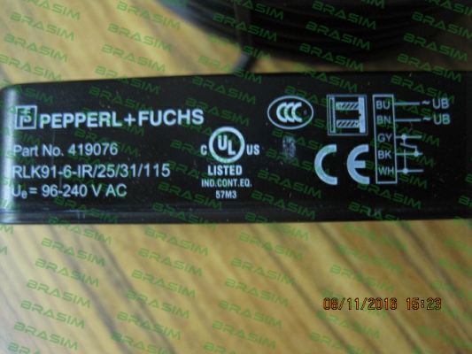 Pepperl-Fuchs-p/n: 419076, Type: RLK91-6-IR/25/31/115 price