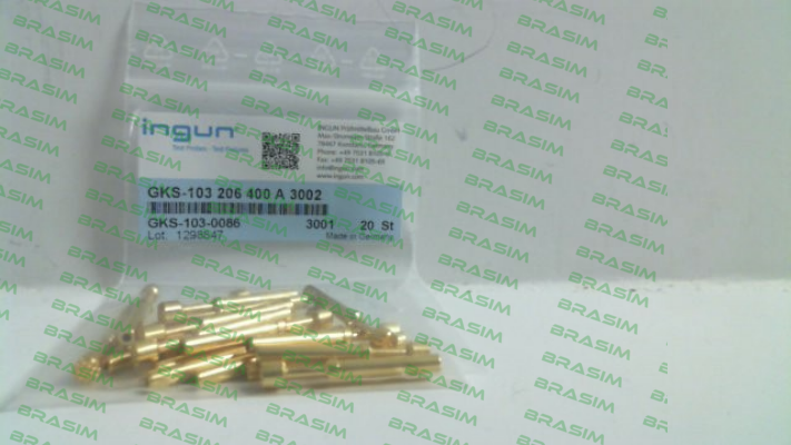 Ingun-GKS-103 206 400 A 3002 price