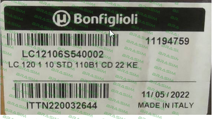 Bonfiglioli-LC12106S540002 price