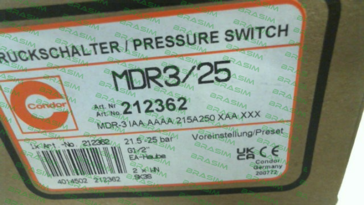 Condor-MDR 3/25  272885 price