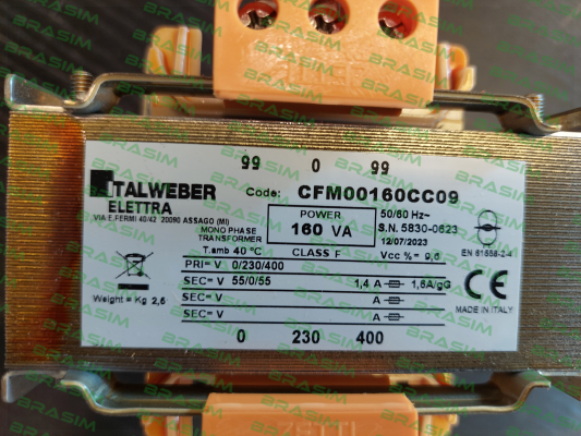 Italweber Elettra-CTCFM00160CC09 price