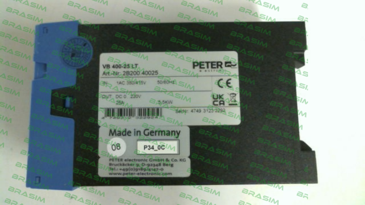 Peter Electronic-2B200.40025 / VB 400-25 LT price