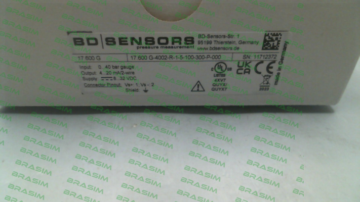 Bd Sensors-Code: 17.600G-4002-R-1-5-100-300-P-000 price