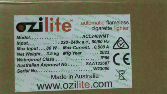 Ozilite - Automatic-ACL240WMT price