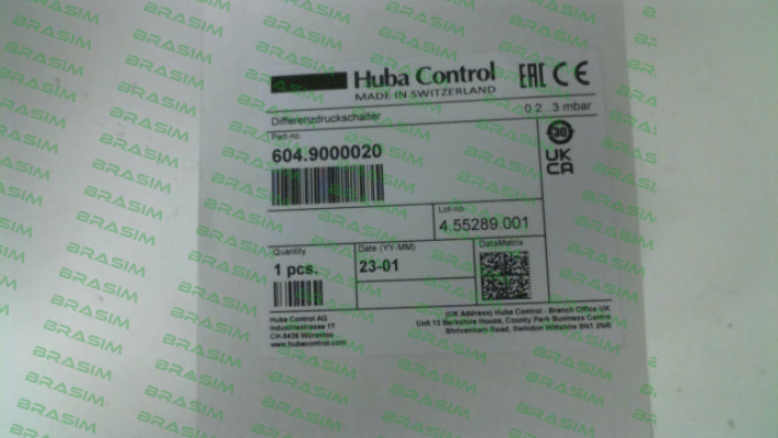 Huba Control-604.9000020 price