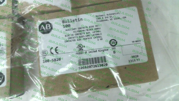 Allen Bradley (Rockwell)-100-SB20 price