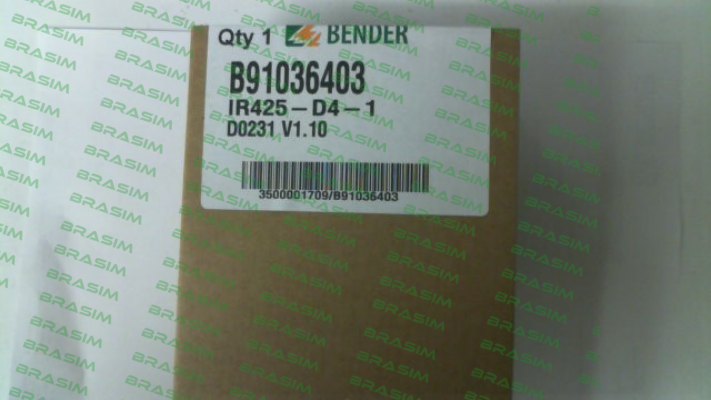 Bender-p/n: B91036403, Type: IR425-D4-1 price