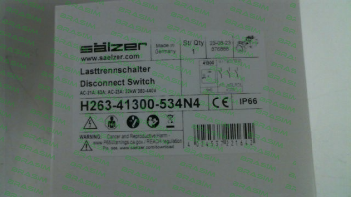 Salzer-H263-41300-534N4 price