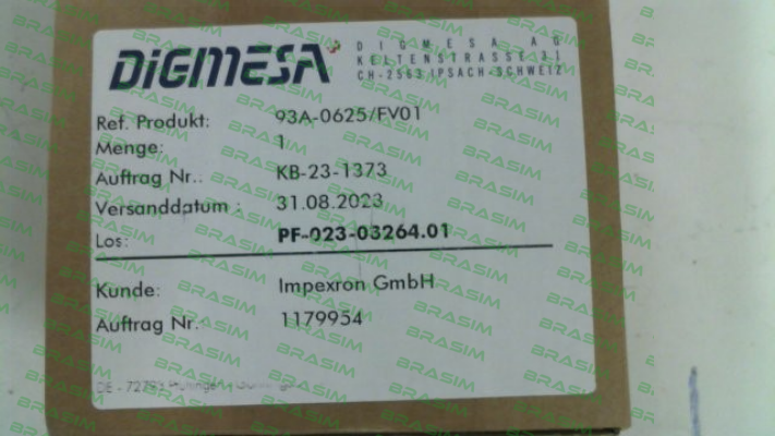 Digmesa-93A-0625/FV01 price