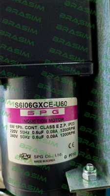 Spg Motor-S6I06GXCE-U60 price