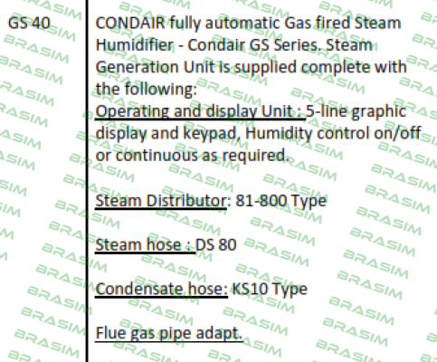 Condair-1509817  price