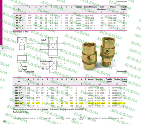 Vuototecnica-RRFF 3/4" price