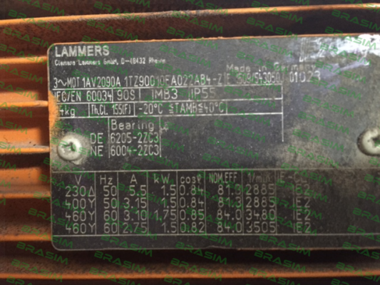 Lammers-1AV2090A 1TZ90010EA022AB4-Z price