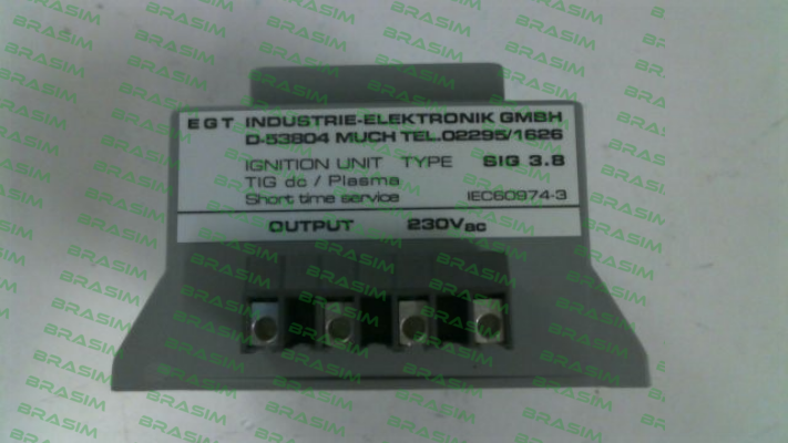 EGT Industrie elektronik-SIG 3.8 price