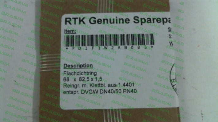 RTK-FDIF1W2AB003 price