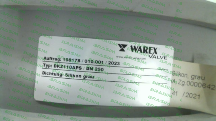 Warex-WX6000 / inflatable inner gasket for DKZ 110 APS DN 250 price