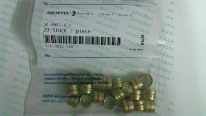 Serto-016.0012.080 / SO 40001-8 D price