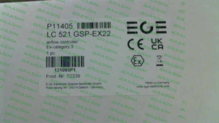 Ege-p/n: P11405, Type: LC 521 GSP-Ex22 price