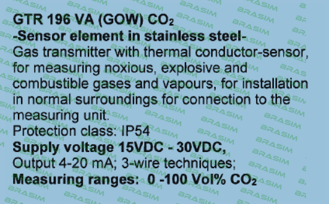 Ados-GTR 196 VA (GOW) CO2     price