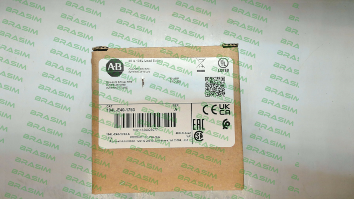 Allen Bradley (Rockwell)-194L-E40-1753 price