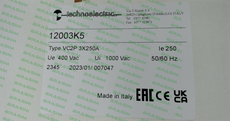 Technoelectric-12003K5 price