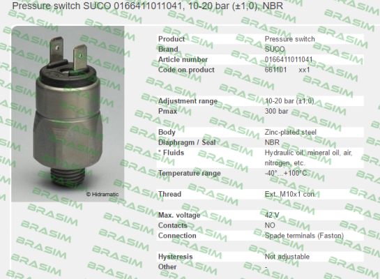 Suco-0.166.411.01.1.041 price